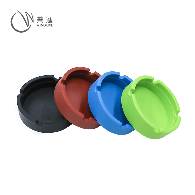 耐高温防摔硅胶烟灰缸|KTV酒吧网吧环保用品创意硅胶烟灰缸-