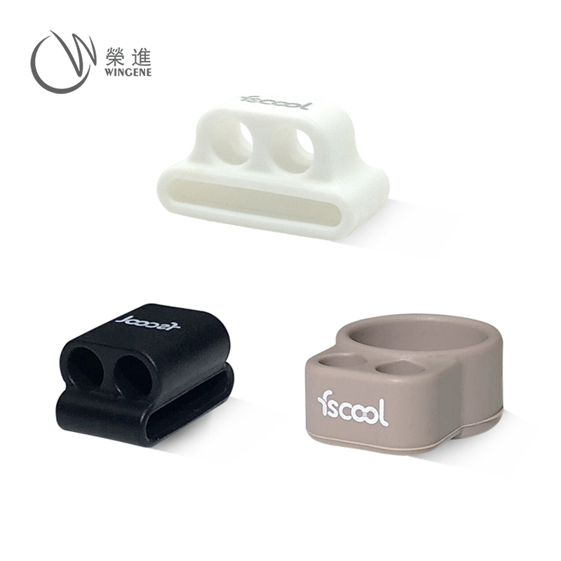 硅胶Airpods收纳套 苹果Airpods手表表带运动耳机收纳套-荣进硅胶耳机收纳套厂家批发