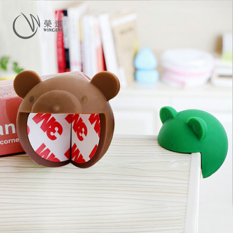 儿童硅胶防撞护角|卡通可爱动物防撞角|宝宝防撞桌子包角-深圳