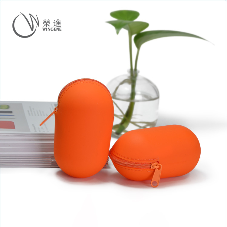 迷你纯色硅胶零钱包|硅胶迷你手拿包|女生可爱零钱包-深圳荣进