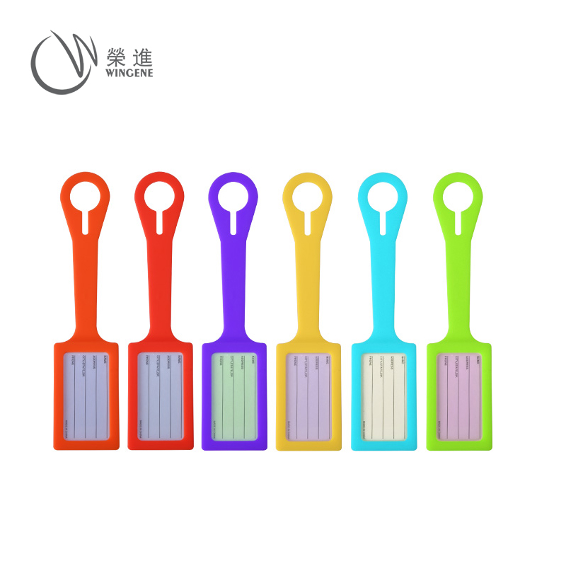 硅胶行李挂牌|硅胶卡套|一体硅胶行李牌-深圳荣进硅胶行李牌定