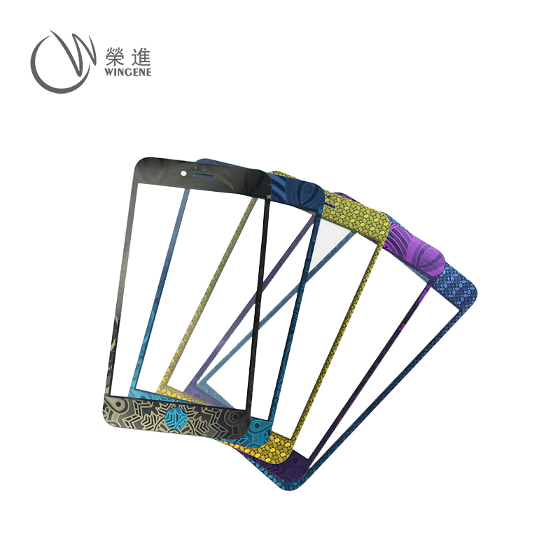 iphone6镜片保护膜彩镀-深圳荣进手机保护膜彩镀生产加工