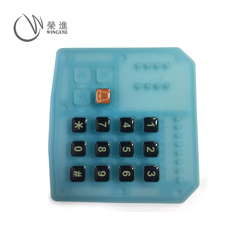 纯色滴胶硅胶按键|导电滴胶按键-滴胶硅胶按键定制加工厂