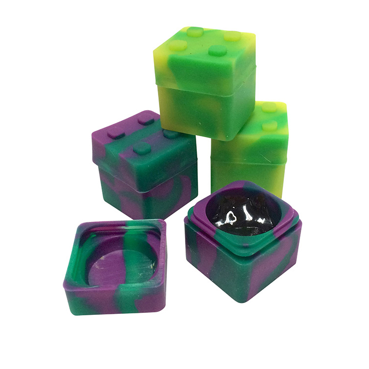 方形硅胶烟膏盒