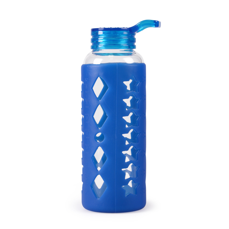 镂空防摔防滑硅胶杯套可印logo