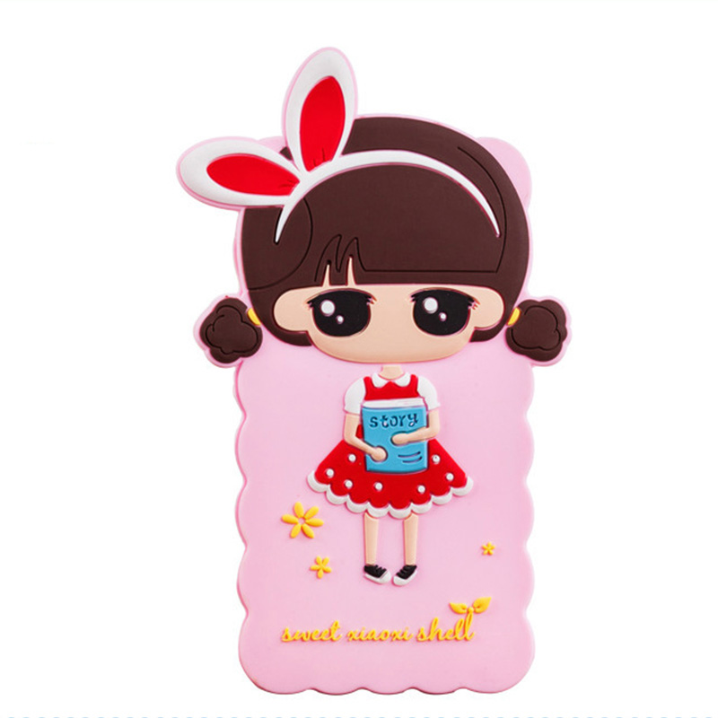 可爱女生硅胶手机套