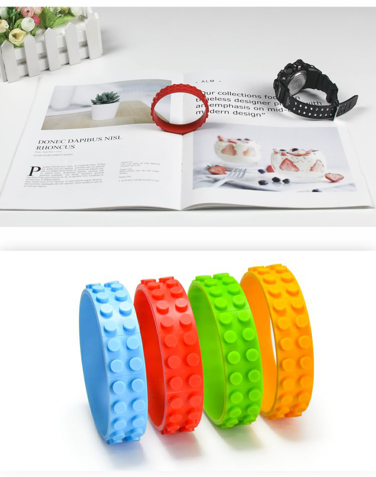 乐高硅胶手环|硅胶积木手环|凸点硅胶手腕带-深圳硅胶手环定制批发厂家(图14) 乐高硅胶手环详情页14