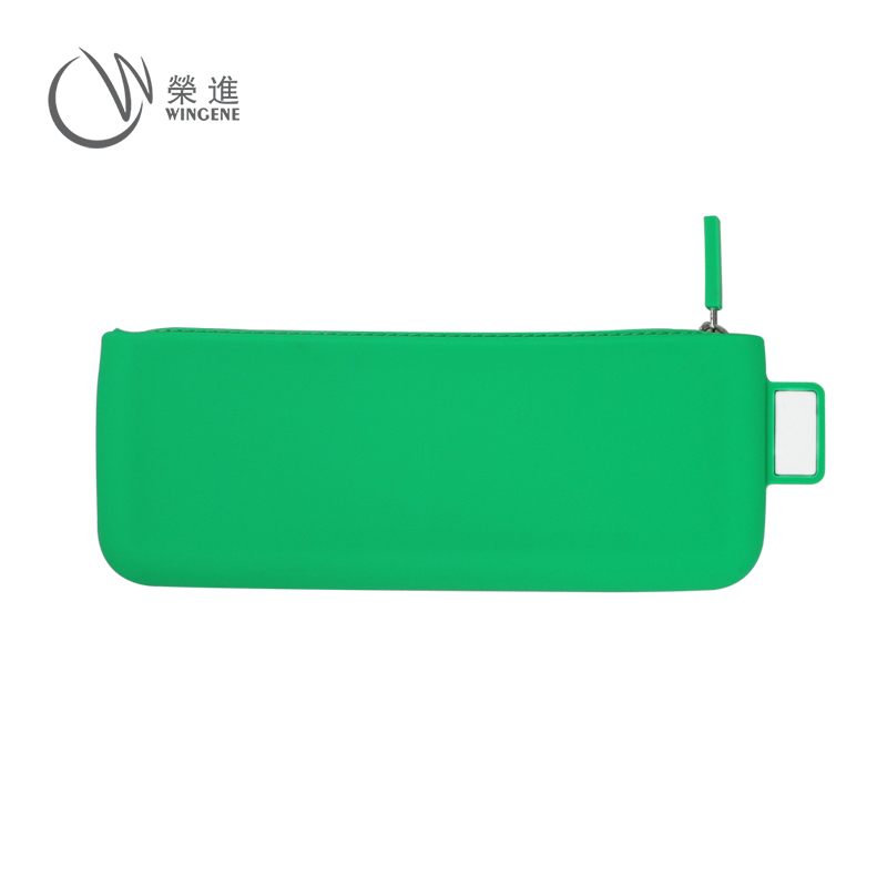 创意鸡蛋零钱包|简约纯色硅胶收纳包-荣进椭圆形拉链硅胶零钱包厂家批发(图19) 女士化妆品收纳包