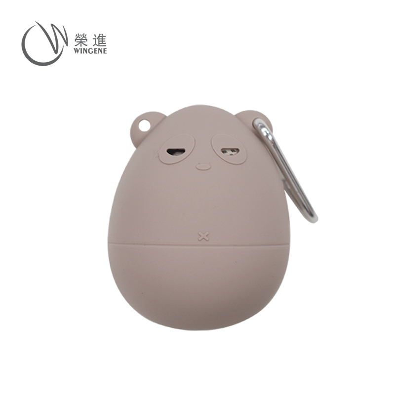 创意耳机硅胶绕线理线器|耳机收纳硅胶器-深圳荣进耳机收纳器定制批发厂家(图11) 毛巾硅胶收纳包+ 速干毛巾