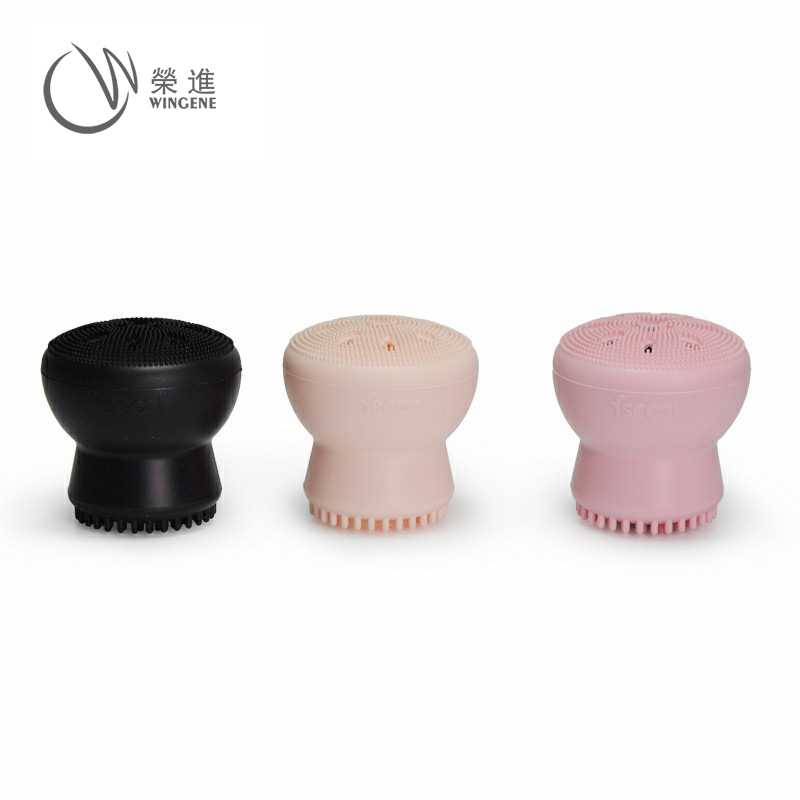 GW超声波硅胶洁面仪|硅胶振动仪-深圳荣进硅胶洁面仪批发定制厂家(图16) 创意章鱼硅胶洁面仪