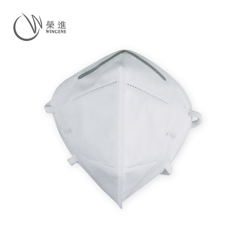 一次性KN95防护口罩_防病菌雾霾粉尘挂耳式KN95口罩_荣