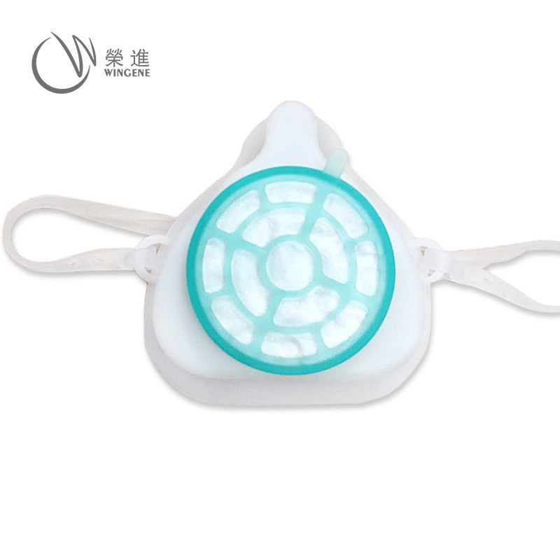 硅胶呼吸面罩_硅胶防护面罩_wingenes荣进防尘过滤呼吸