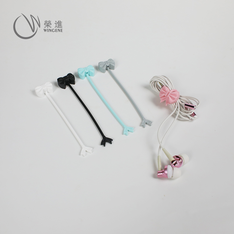 蝴蝶结形硅胶绑带_硅胶绑带_收纳硅胶绑带