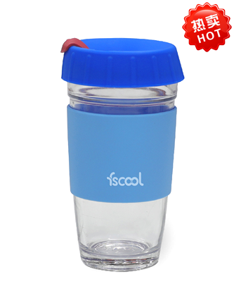 12oz大容量硅胶咖啡杯