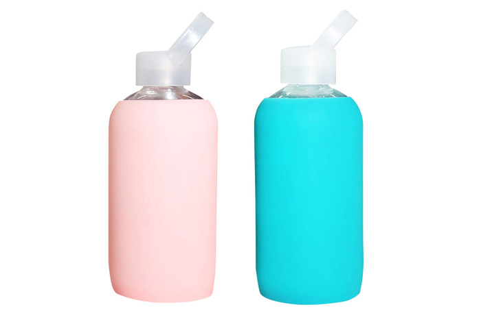 带硅胶套的玻璃水瓶