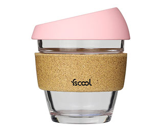 玻璃咖啡杯+防烫隔热软木套